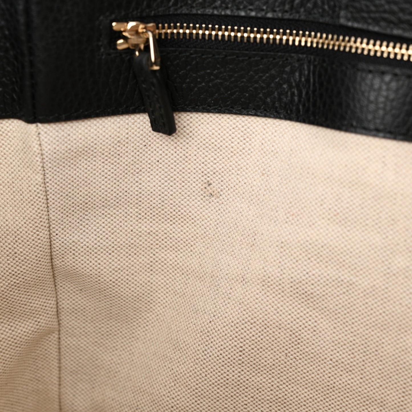 Pebbled Calfskin Small Swing Tote Black