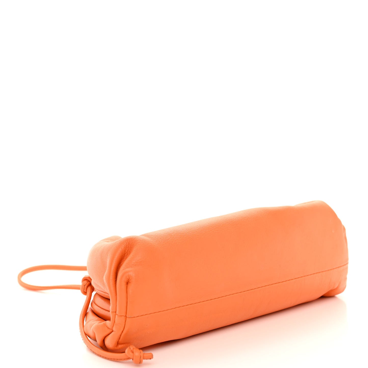 Butter Calfskin The Mini Pouch Light Orange
