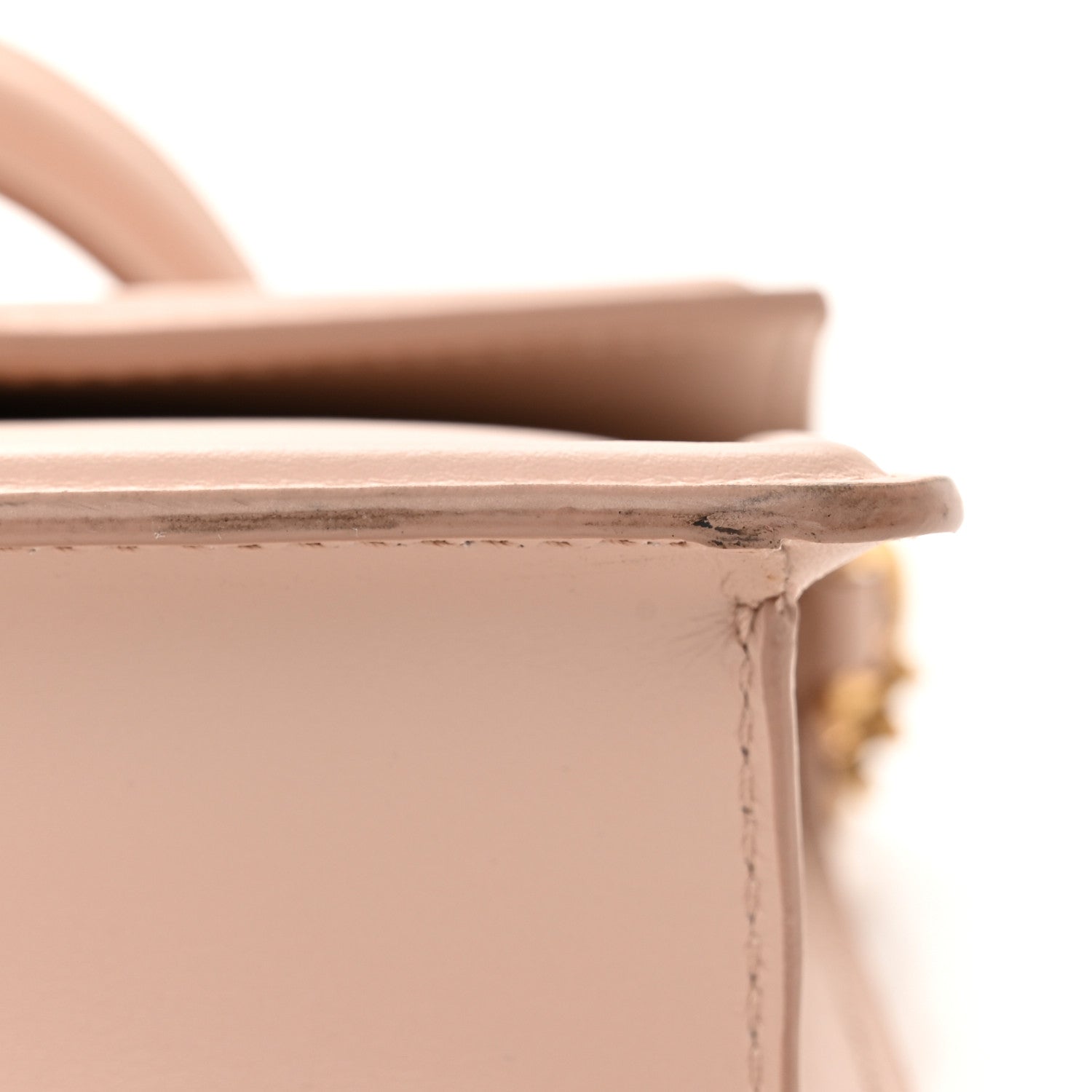 Dolce & Gabbana Smooth Calfskin Small Devotion Envelope Top Handle Bag Cipria 12 of 19