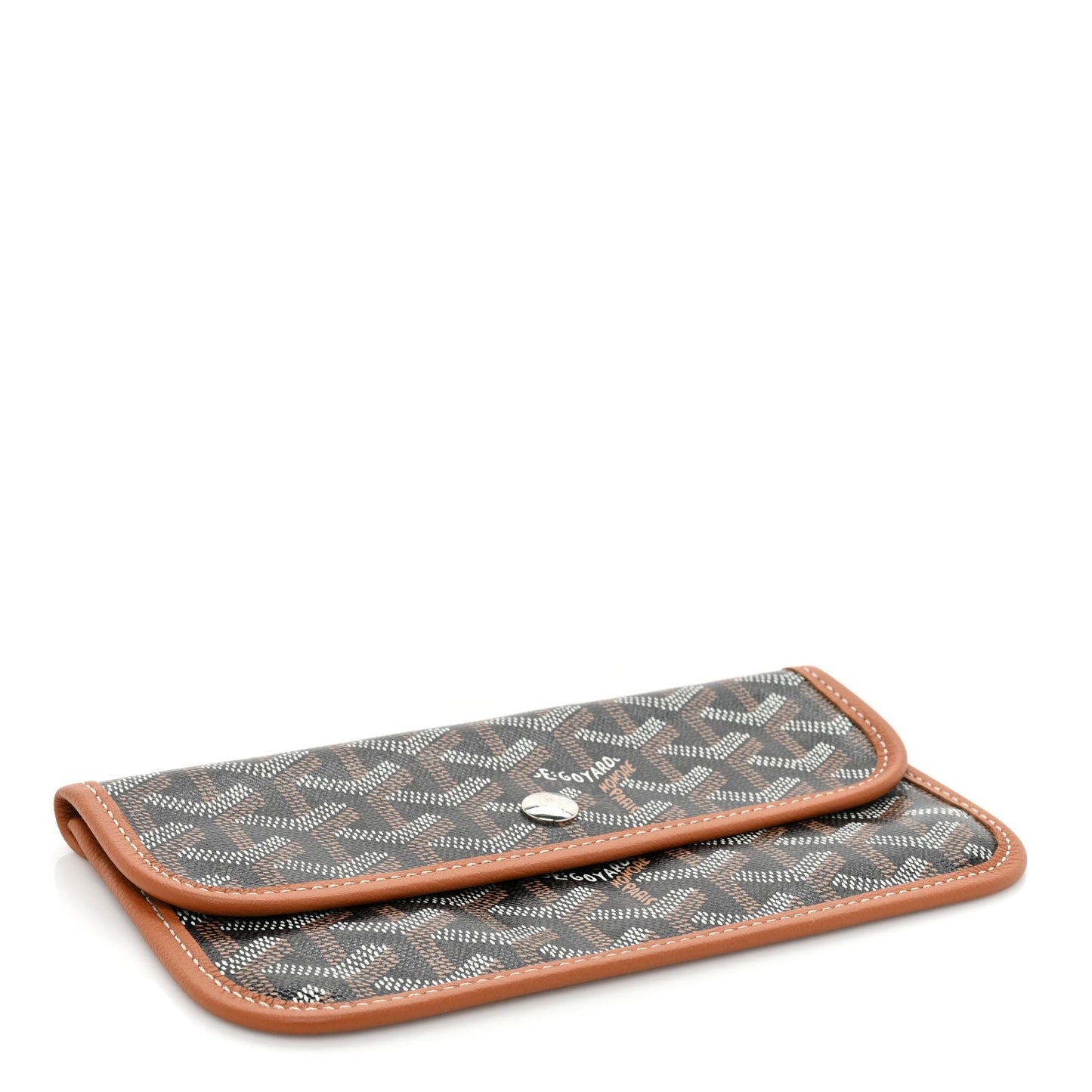 Goyardine Pouch Black Gold
