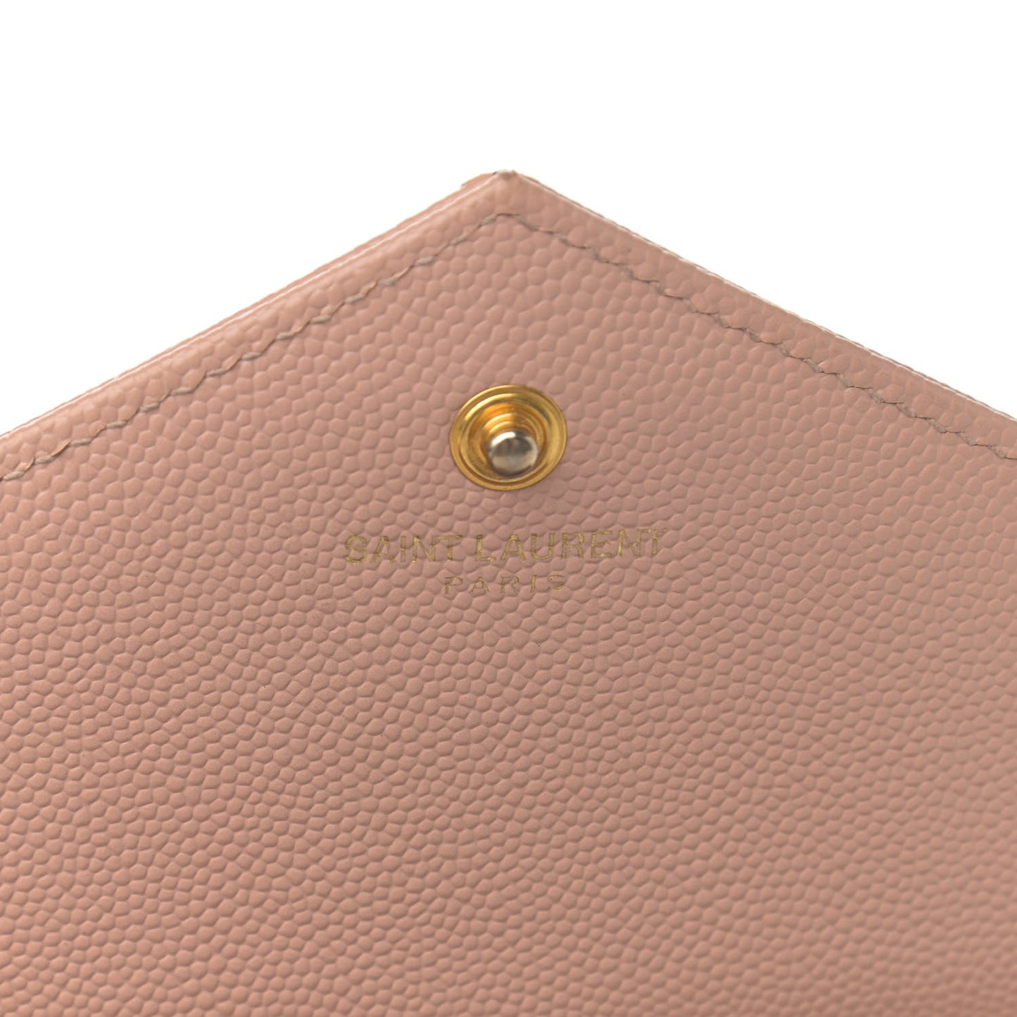 Grain De Poudre Matelasse Chevron Monogram Chain Wallet Pale Pink