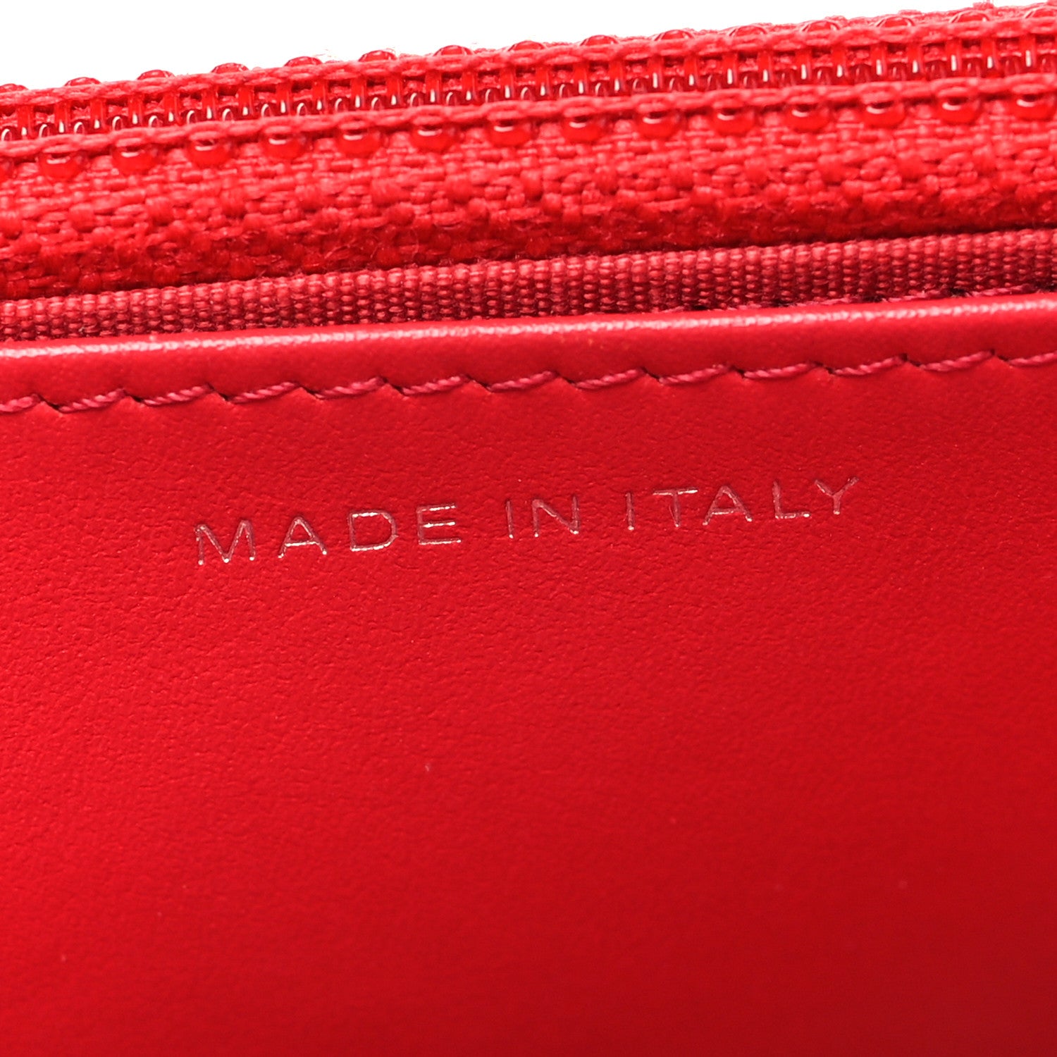 Chanel Caviar Quilted Boy Wallet On Chain WOC Fuchsia 7 of 14