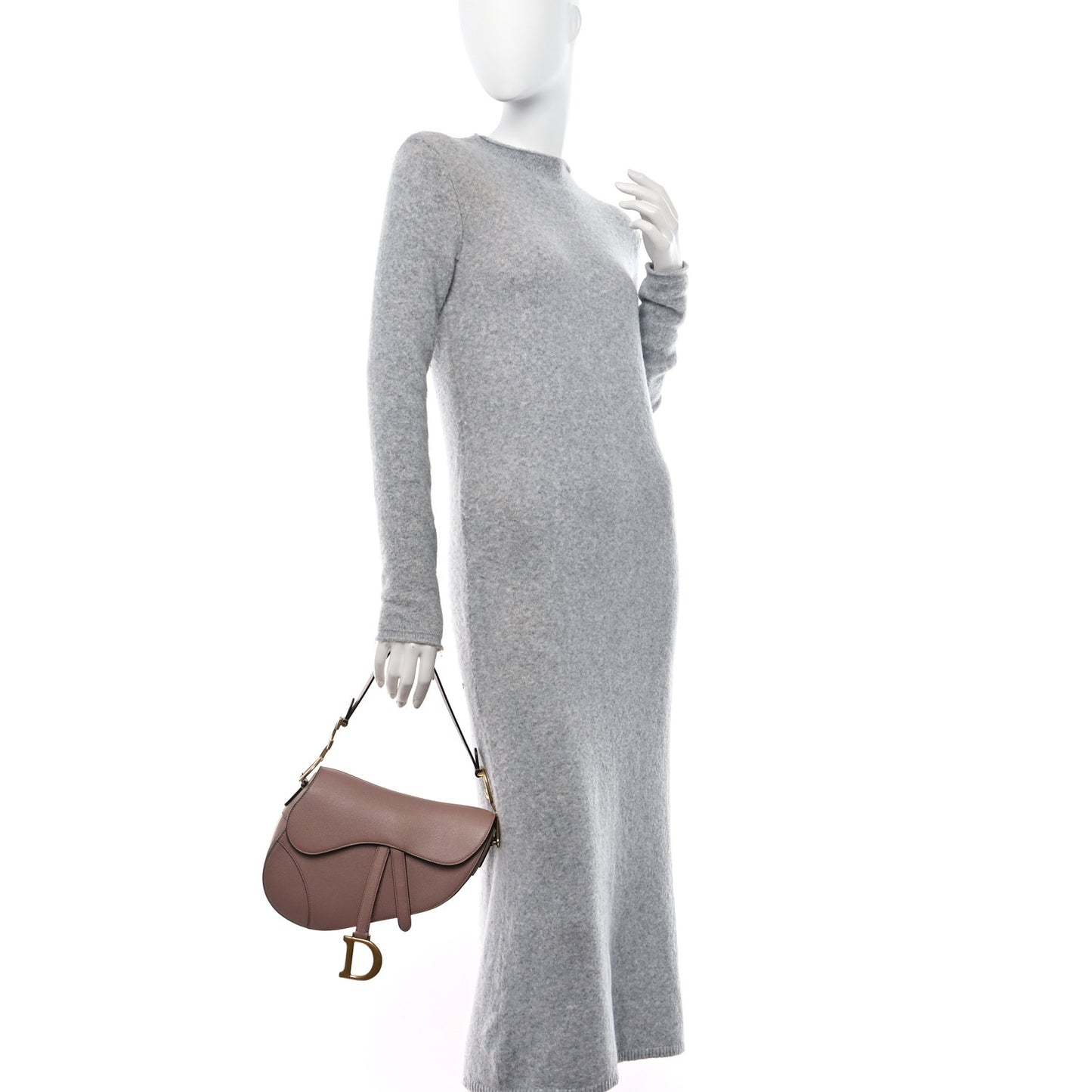 Grained Calfskin Saddle Bag Fard