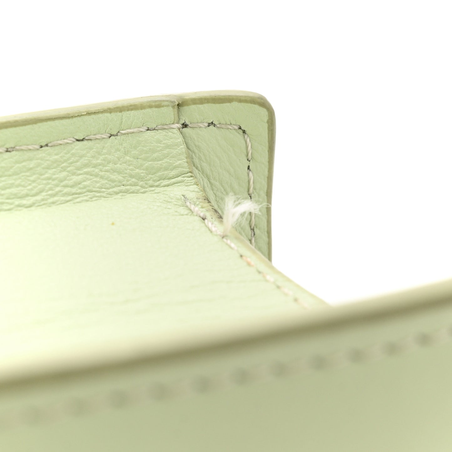 Smooth Calfskin Le Bambino Light Green