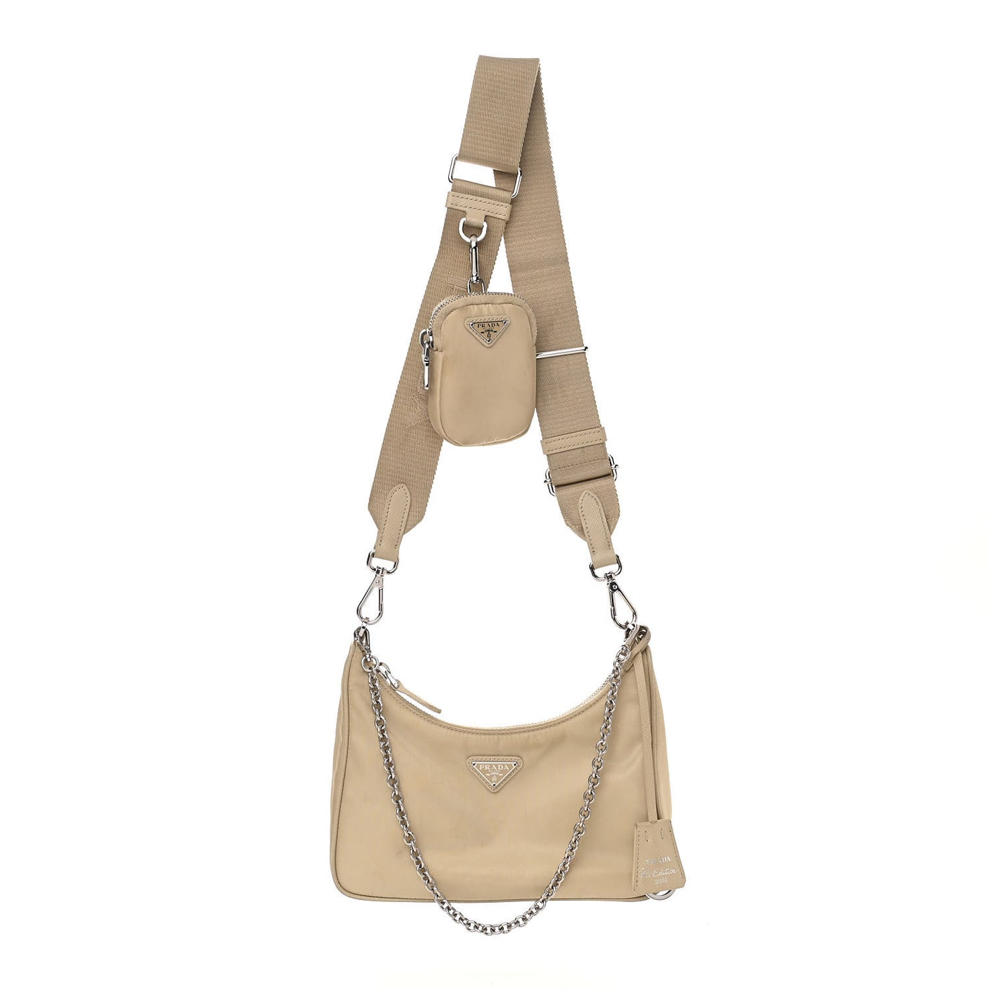 Nylon Re-Edition 2005 Shoulder Bag Cammeo