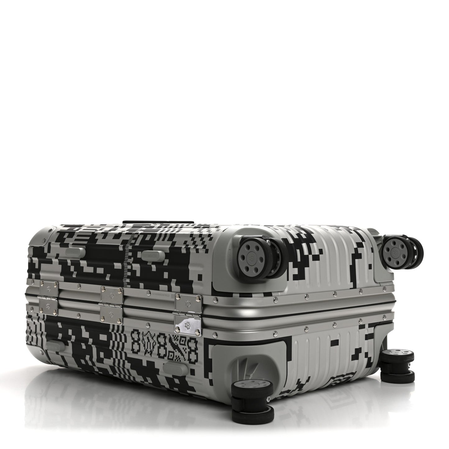 X RTFKT Polycarbonate Printed Original Twist Cabin Silver Black
