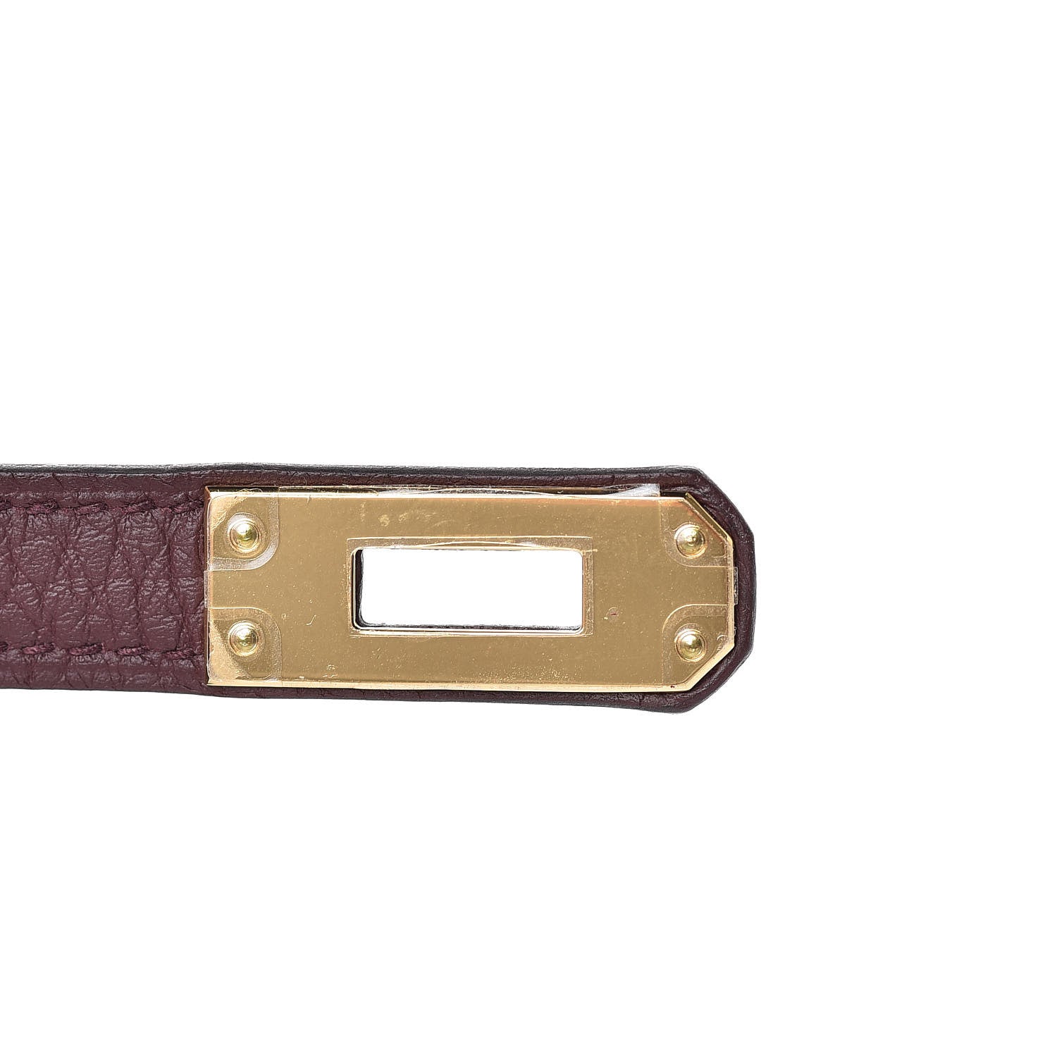 Hermes Togo Kelly Retourne 25 Bordeaux 31 of 40