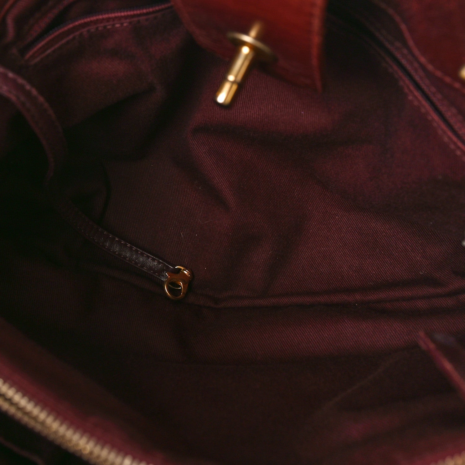 Chanel Calfskin Quilted Medium Soft Elegance Tote Burgundy 5 of 11