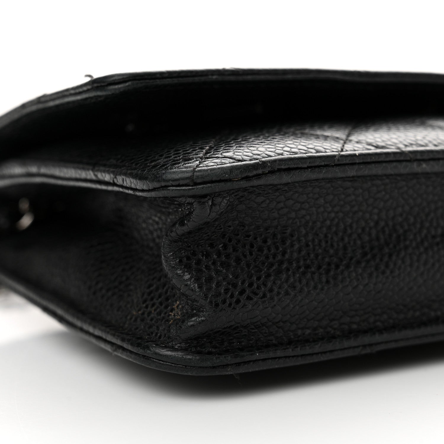 Chanel Caviar Quilted Wallet On Chain WOC Black 9 of 14