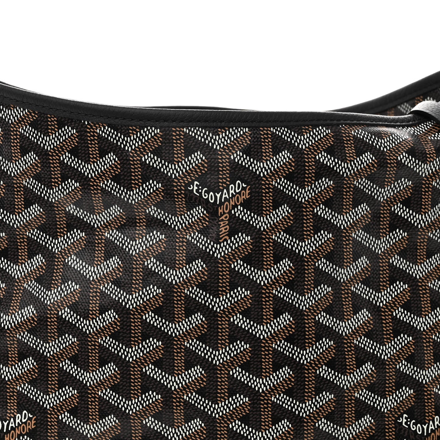 Goyardine Boheme Hobo Black