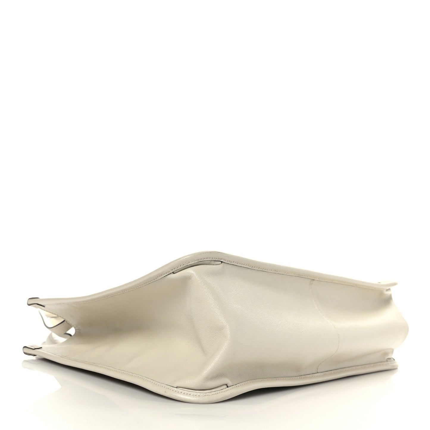 Monogram New Sakai Calfskin Lux Horsebit 1955 Tote Beige Ebony Mystic White