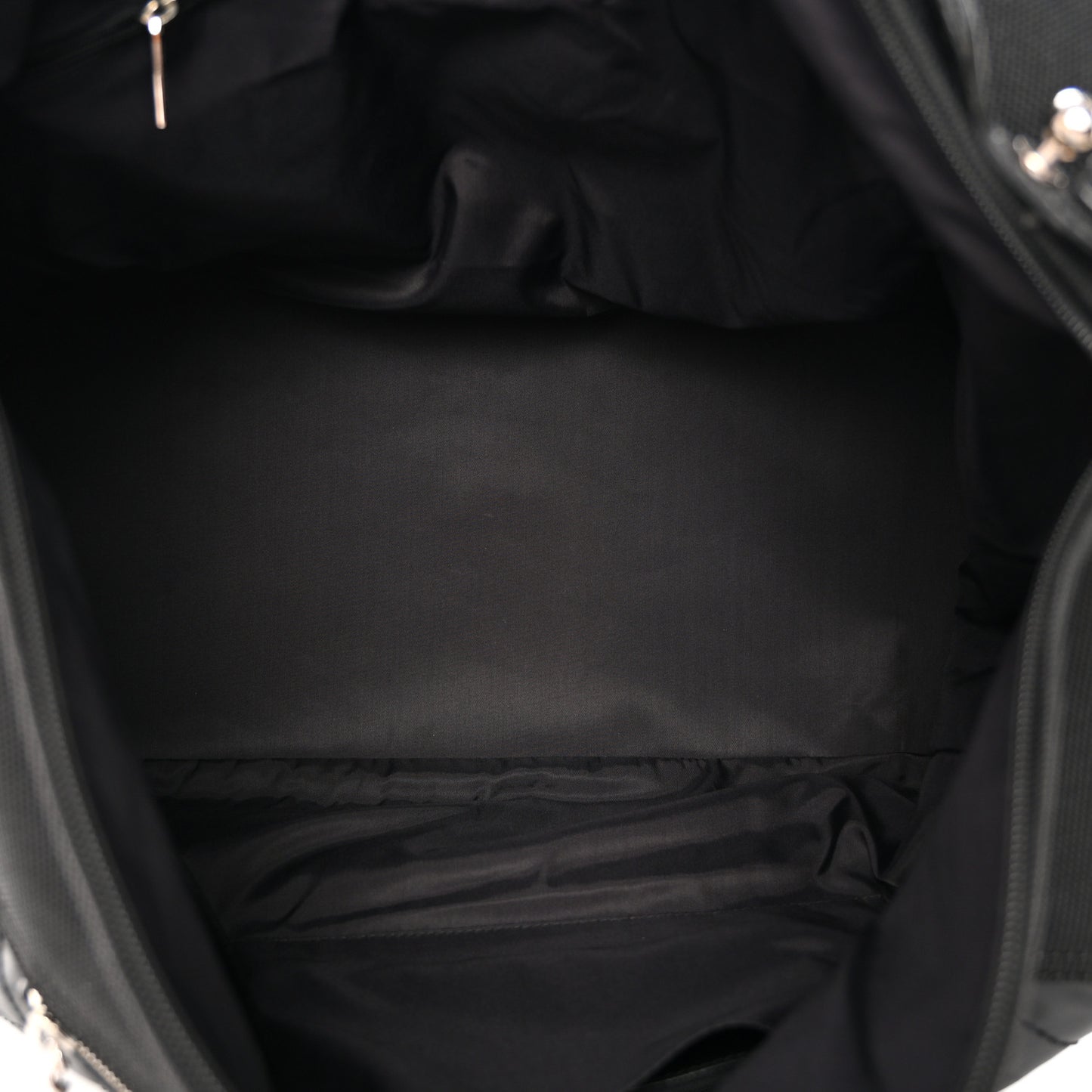 Coated Canvas Paris Biarritz XL Travel Bag Black