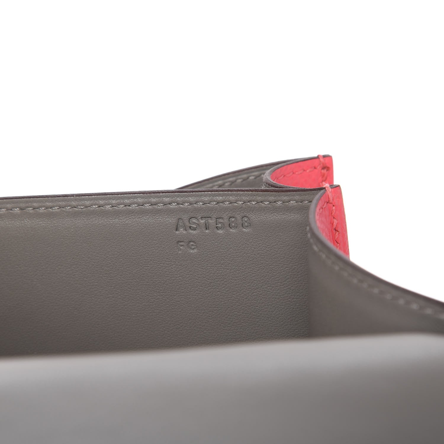 Hermes Epsom Horseshoe Constance 24 Rose Azalee Gris Mouette 7 of 10
