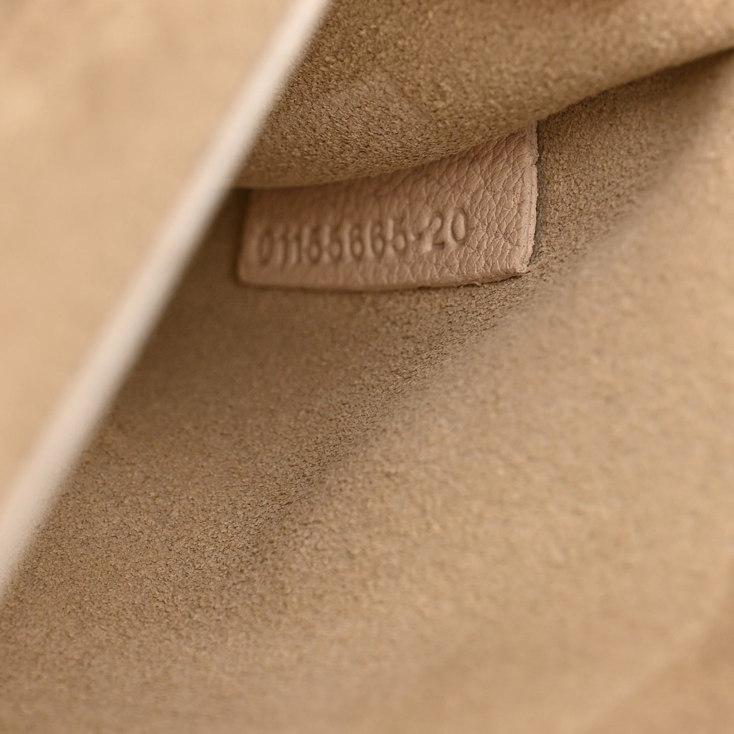 Grained Lambskin Drew Shoulder Bag Abstract White