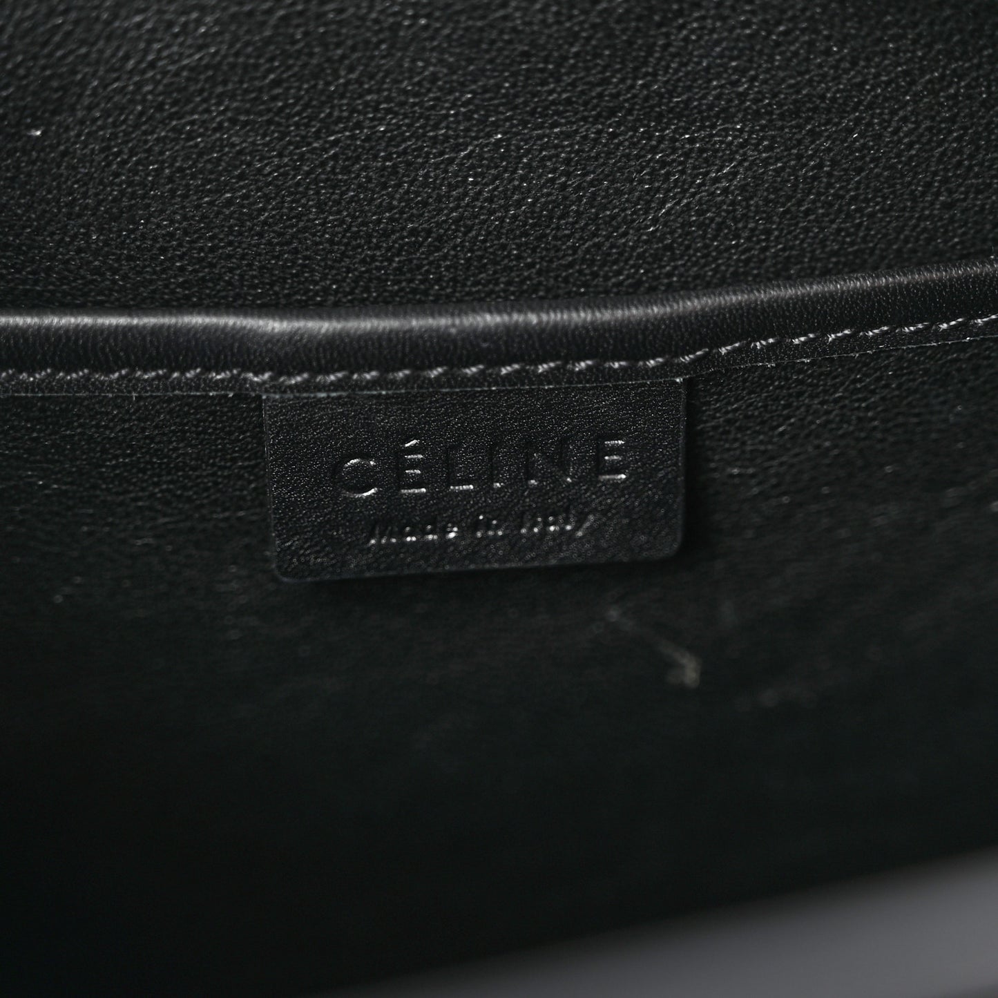 Smooth Calfskin Nano Luggage Black