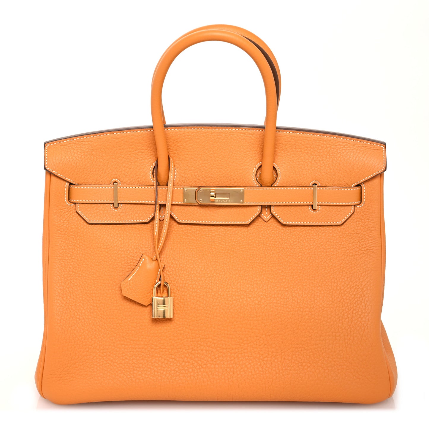 Taurillon Clemence Birkin 35 Moutarde