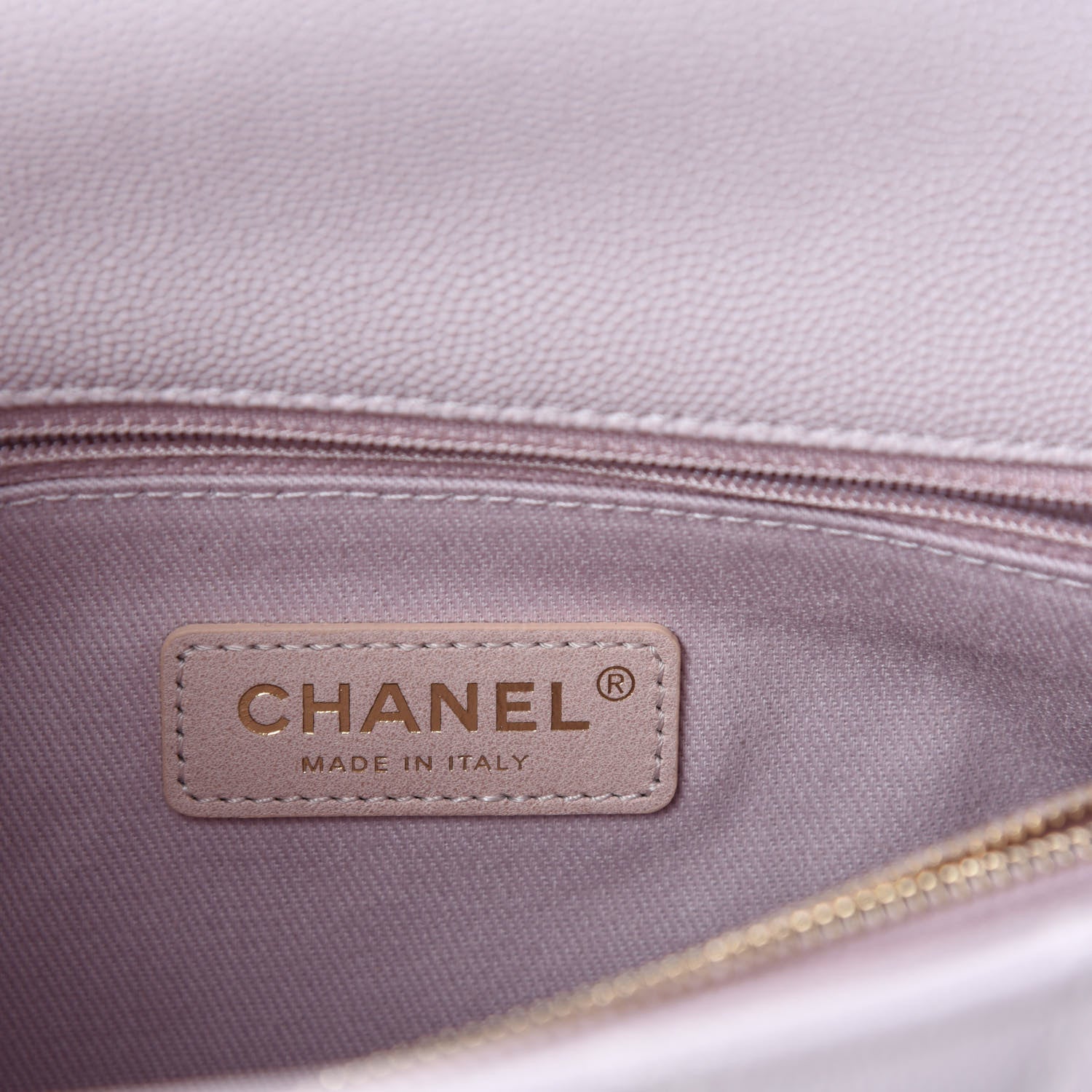 Chanel Caviar Quilted Small Coco Handle Flap Lilas Lilac 8 of 10
