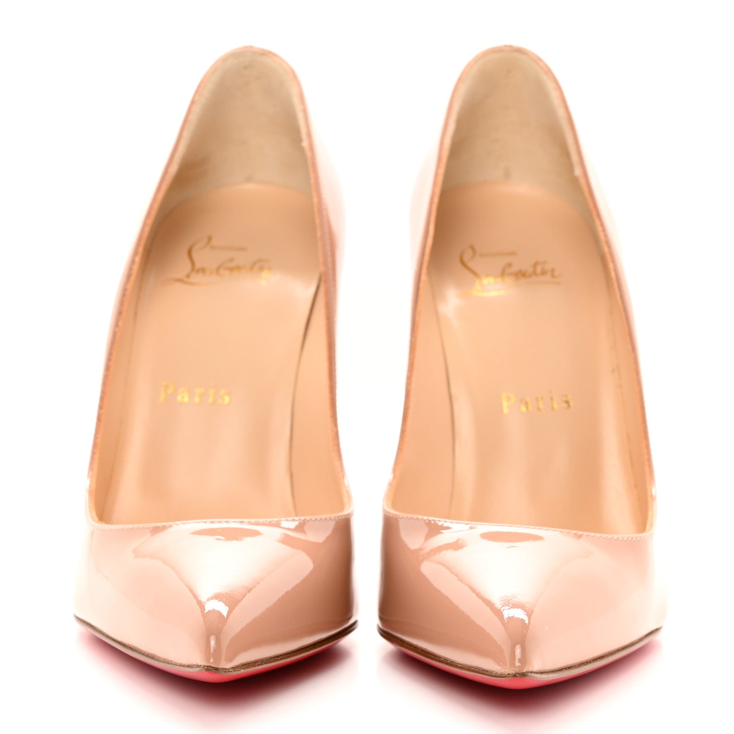 Patent Pigalle Follies 100 Pumps 36.5 Nude