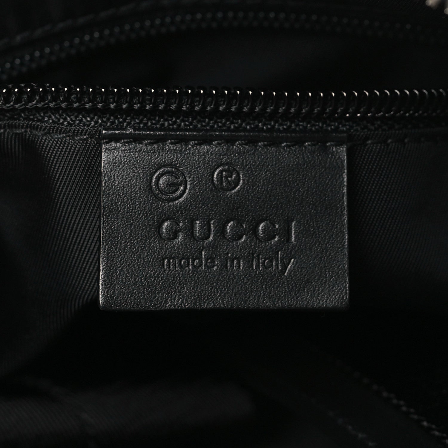 Gucci Techno Canvas Selleria Calfskin Web Small Flat Messenger Bag Black 6 of 8