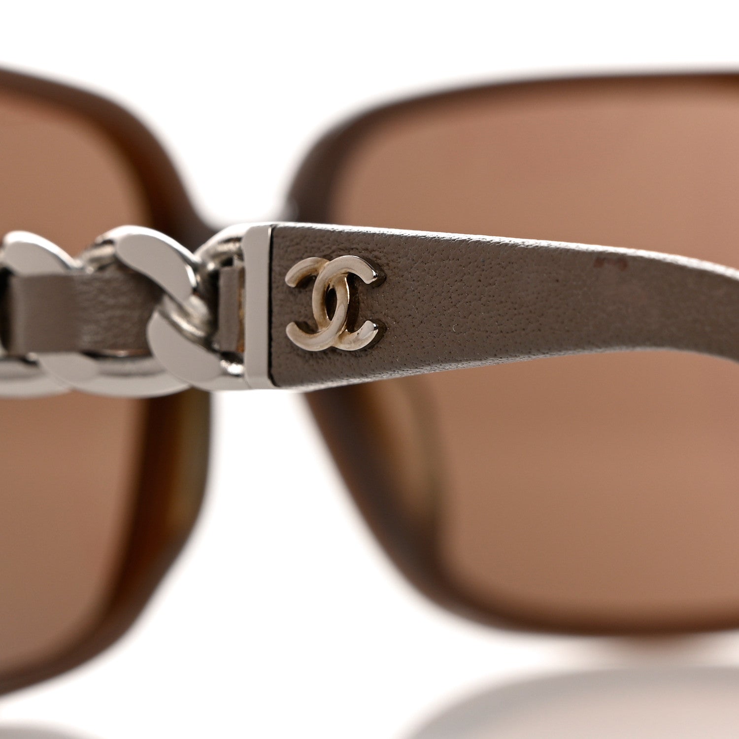Chanel Acetate Chain Sunglasses 5208-Q Brown 8 of 9