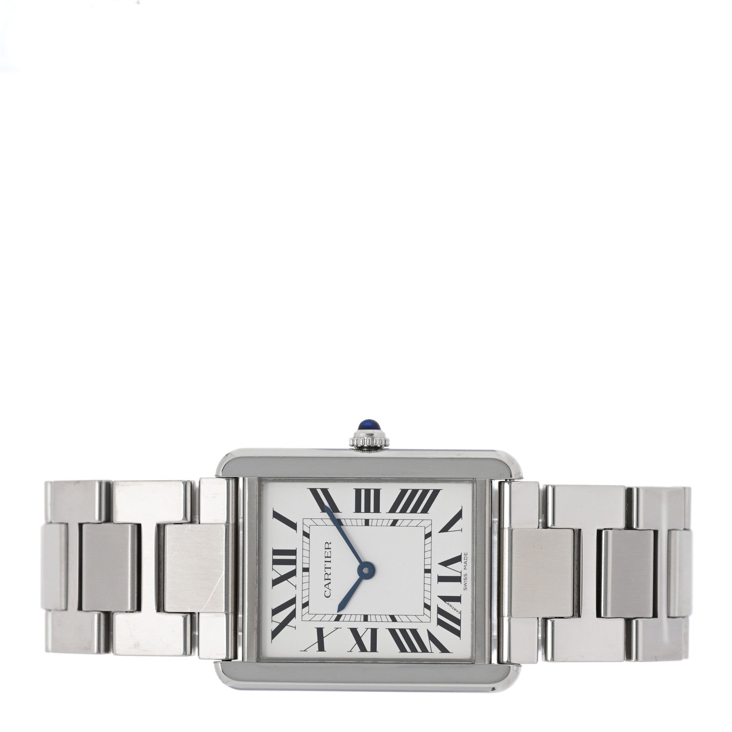 Cartier Stainless Steel 27mm Tank Solo Quartz Watch 2 of 5