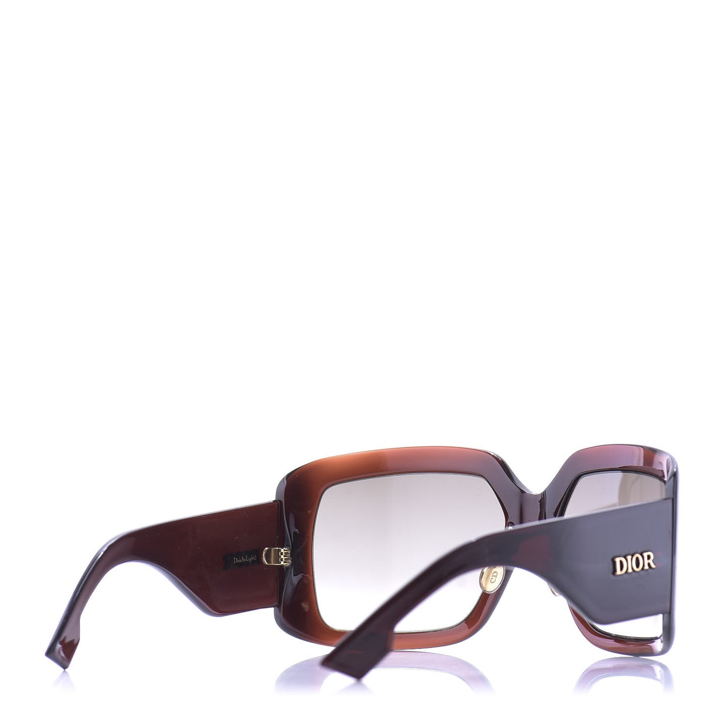 Acetate DiorSo Light 2 Shield Sunglasses Tortoise