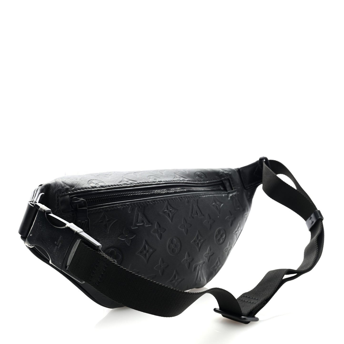 Calfskin Monogram Shadow Discovery Bumbag Black