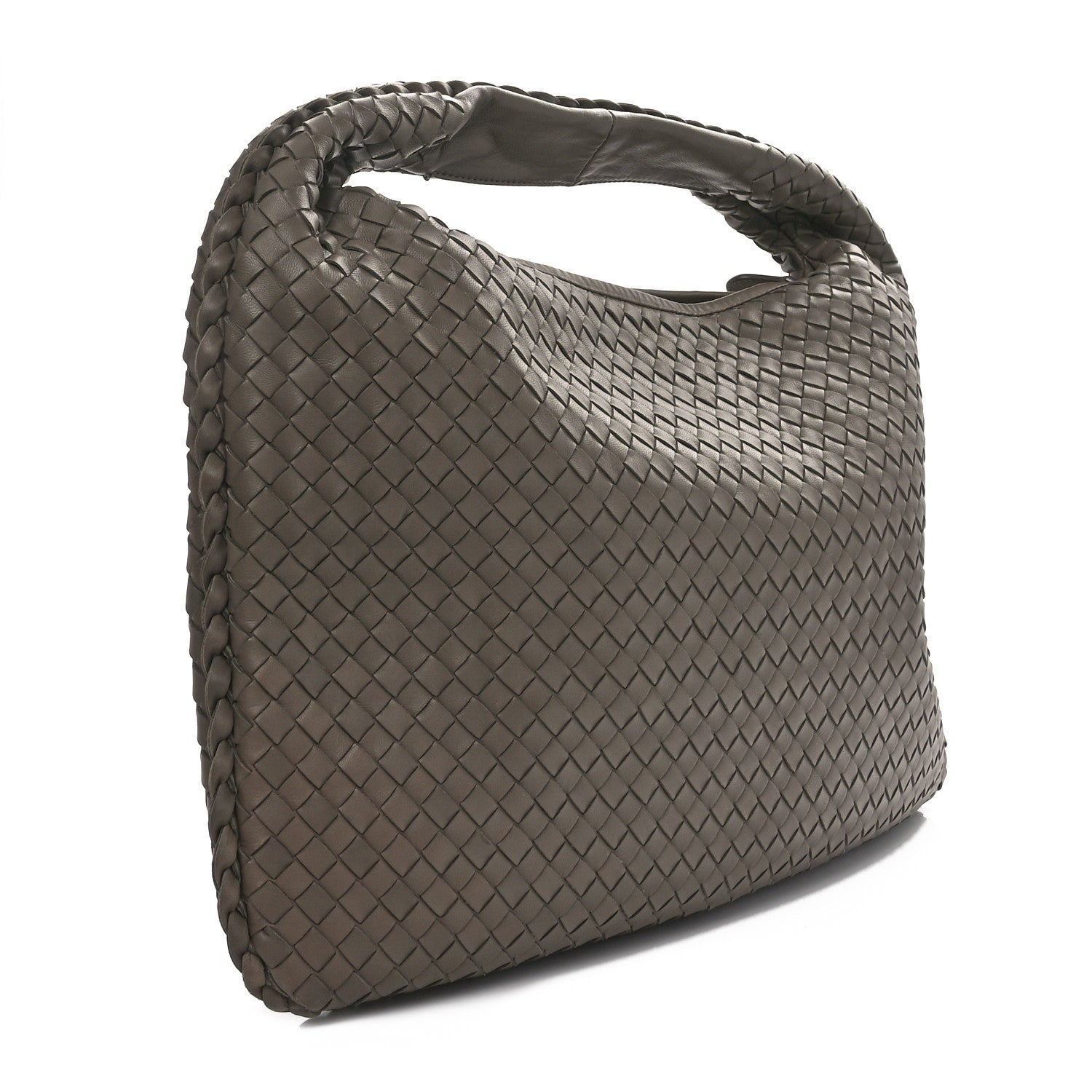 Bottega Veneta Nappa Intrecciato Large Veneta Hobo Shadow 3 of 11