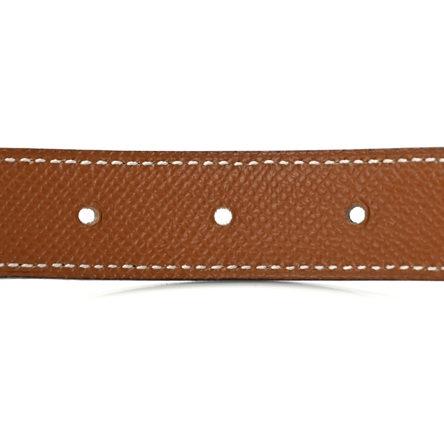 Swift Epsom 24mm Mini Constance H Belt 75 Black Gold