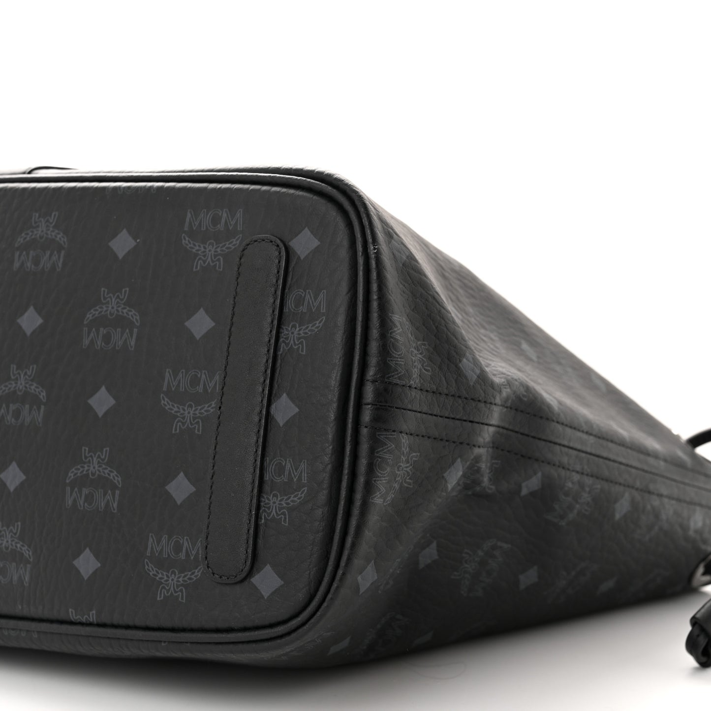 Visetos Medium Liz Reversible Shopper Tote Black