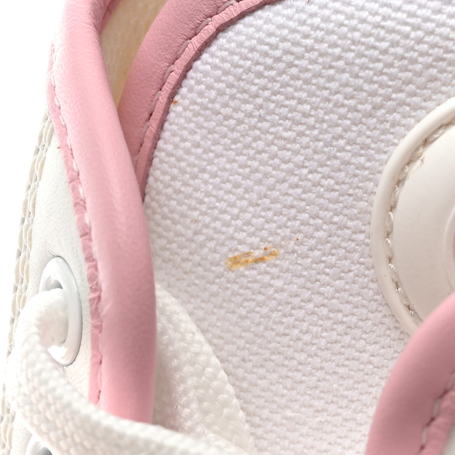 Louis Vuitton Canvas LV Squad Sneakers 38 White Pink 9 of 10