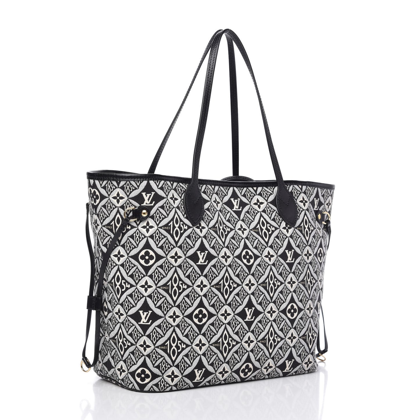 Jacquard Since 1854 Neverfull MM Grey