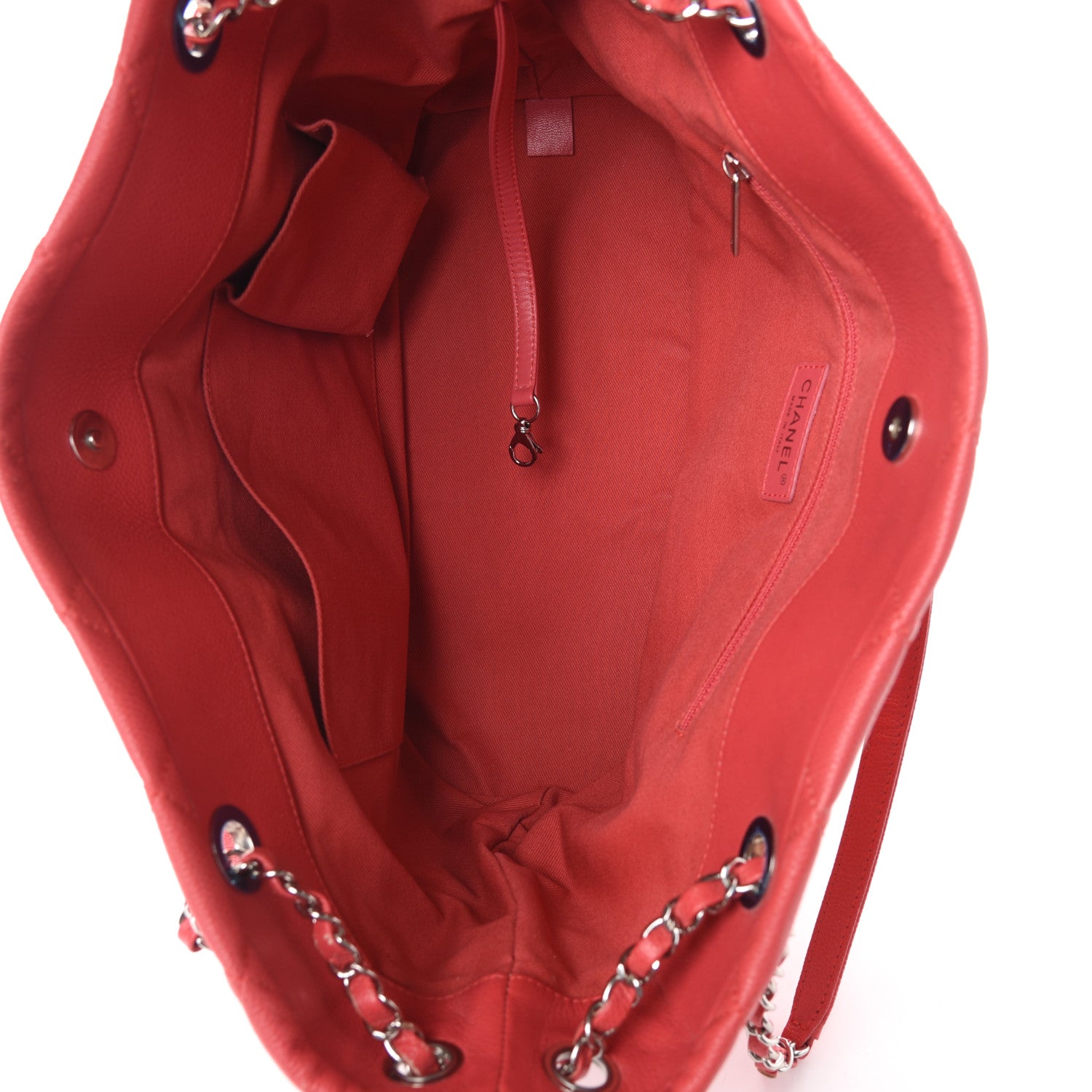 Chanel Caviar Quilted Timeless CC Soft Tote Pink 6 of 11