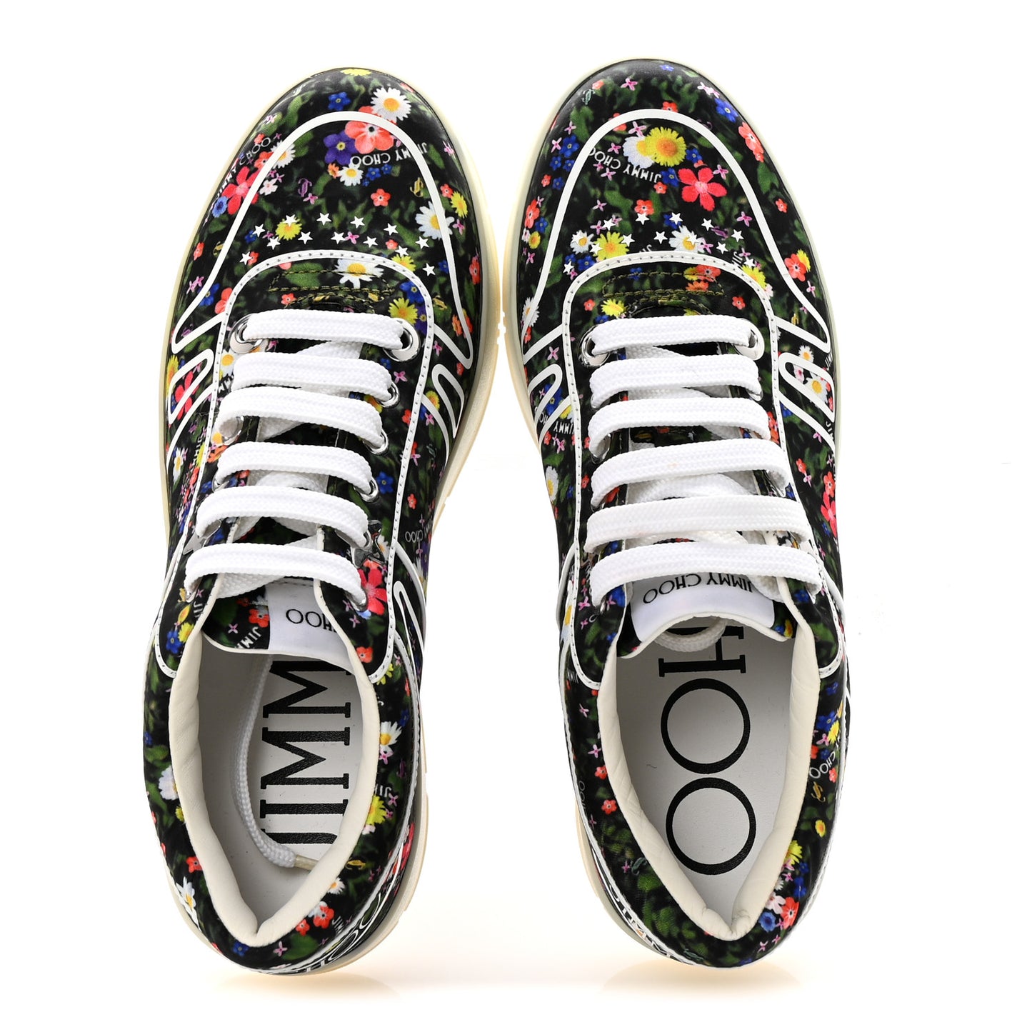 Nylon Ditsy Hawaii Sneakers 36 Multicolor