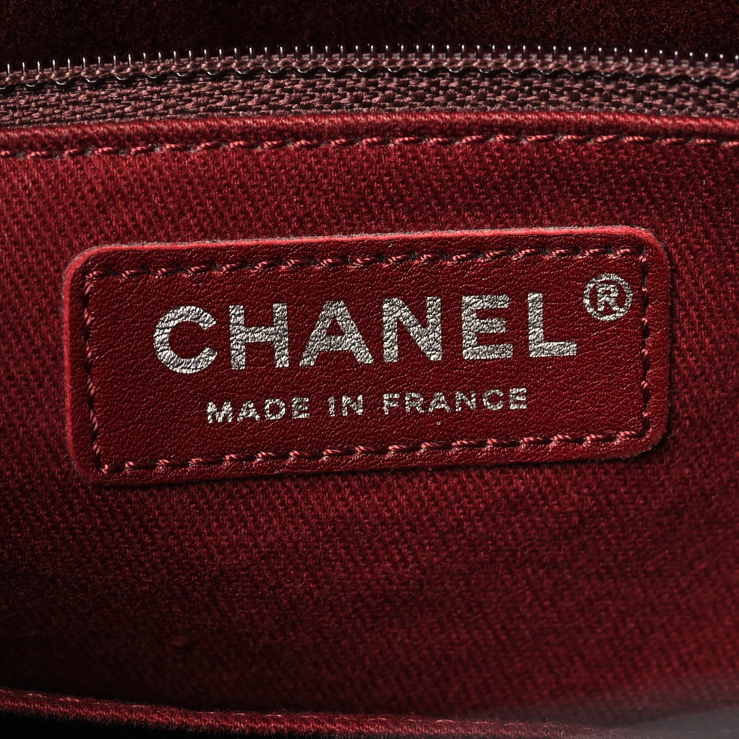 Patent Quilted Large Coco Shine Shopping Tote Black