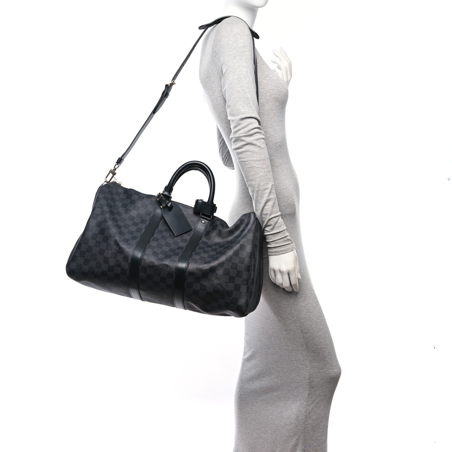 Louis Vuitton Damier Graphite Keepall Bandouliere 45 2 of 12