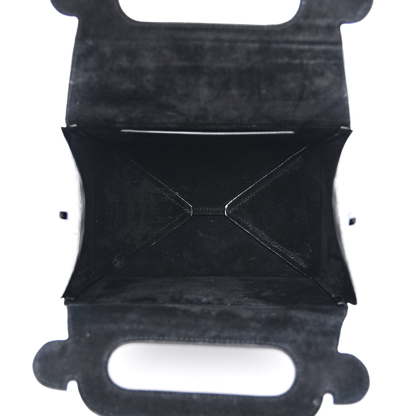 Calfskin Monogram Take Away Box Black