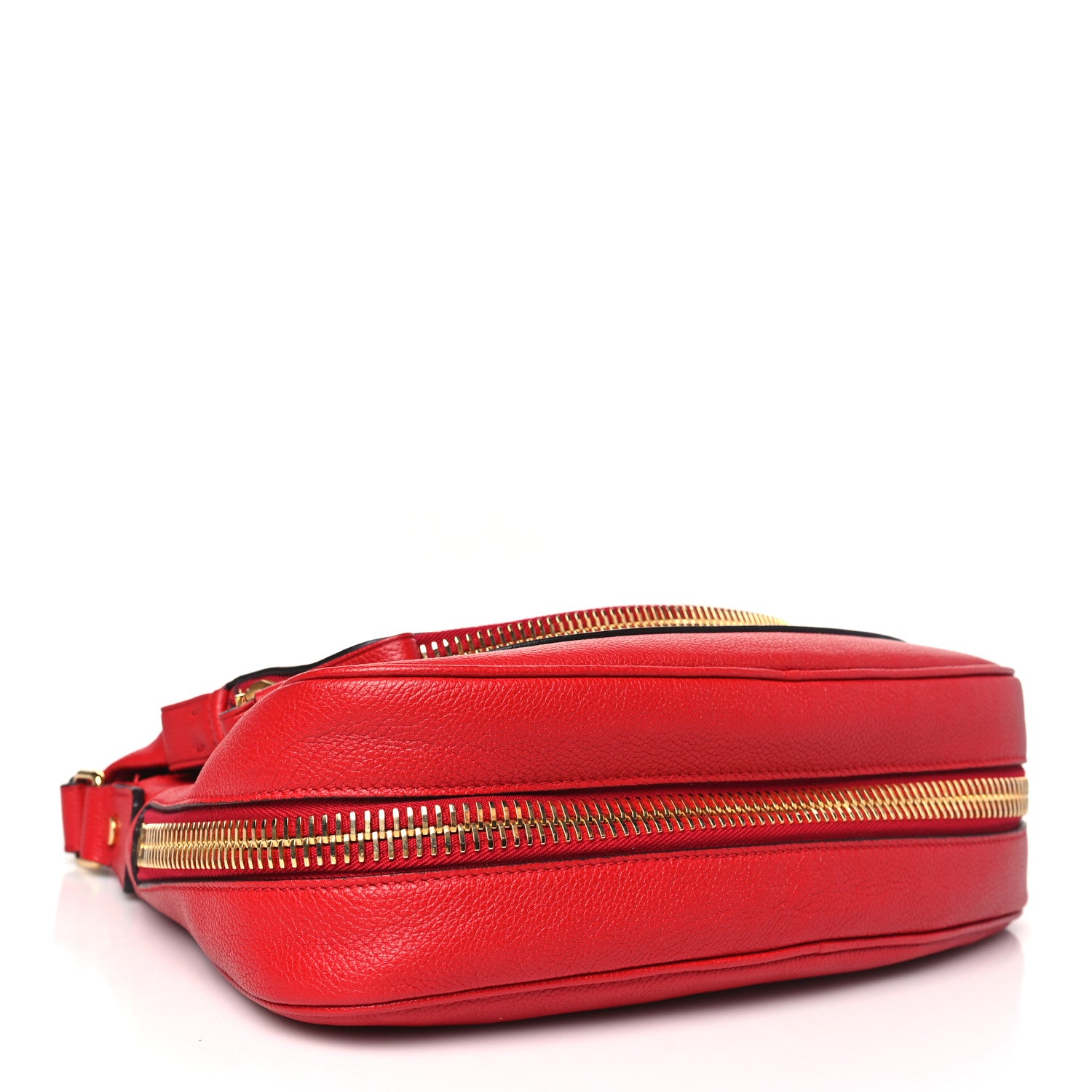 Tom Ford Grained Calfskin Medium Jennifer Crossbody Red 4 of 10