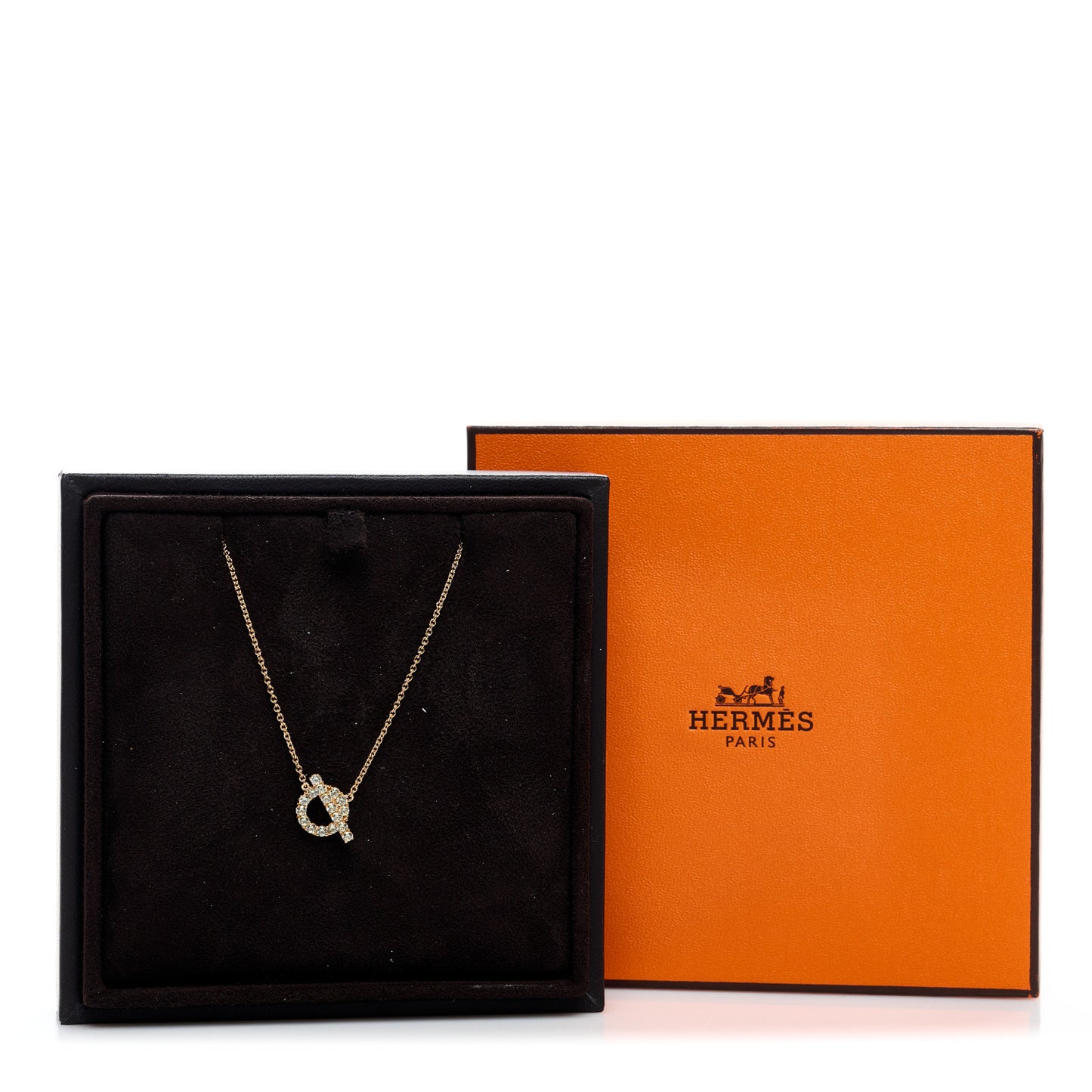 18K Rose Gold Green Sapphire Finesse Pendant Necklace