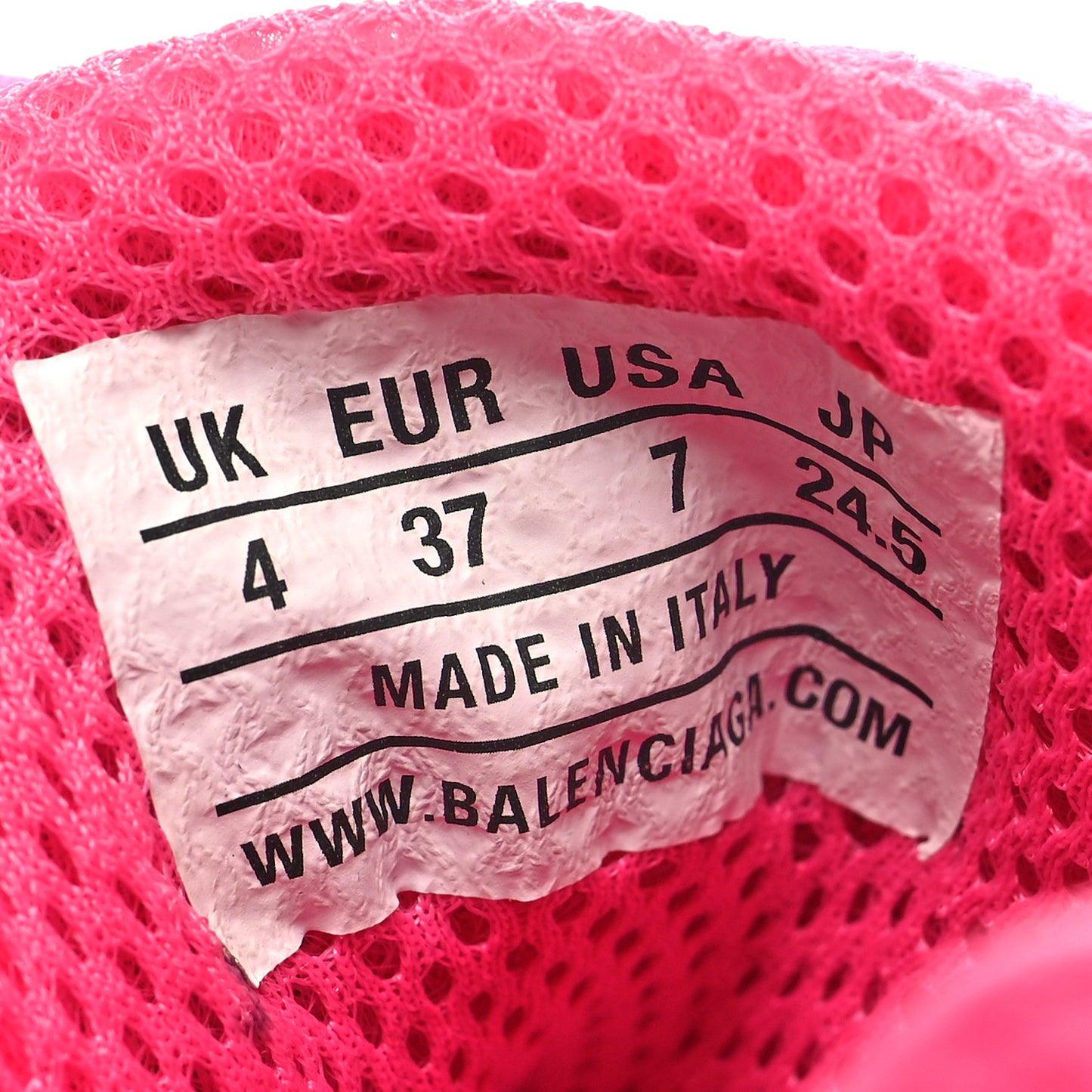 Fabric Mesh Womens Phantom Sneakers 37 Pink