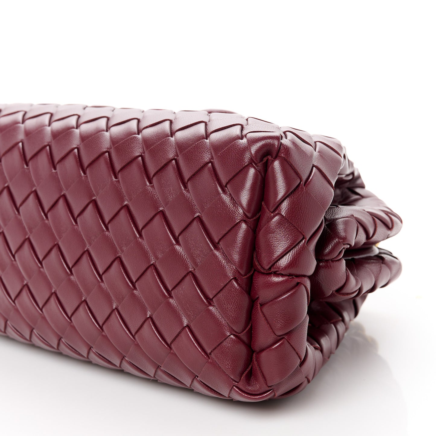 Nappa Intrecciato Teen The Lauren 1980 Clutch With Chain Barolo