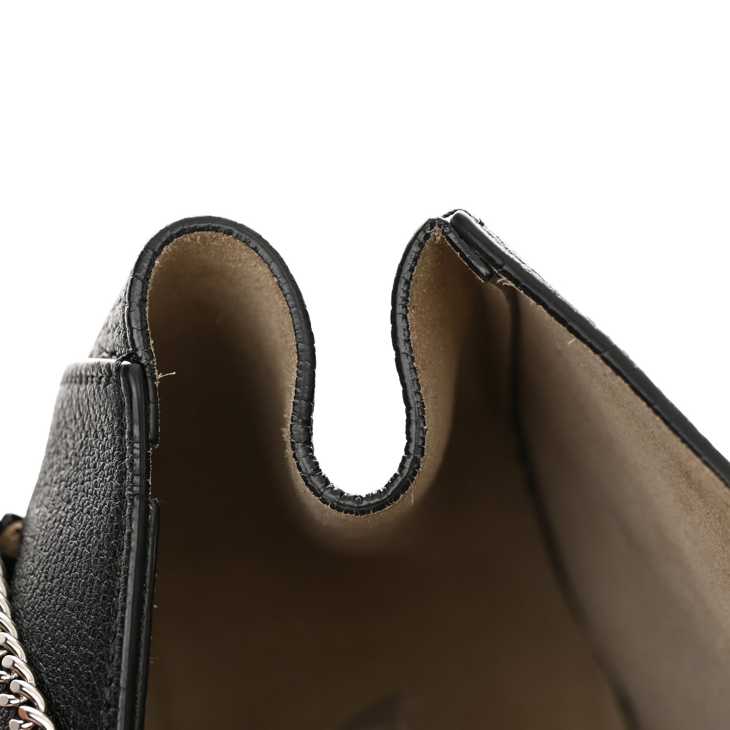 Grained Lambskin Medium Drew Shoulder Bag Black