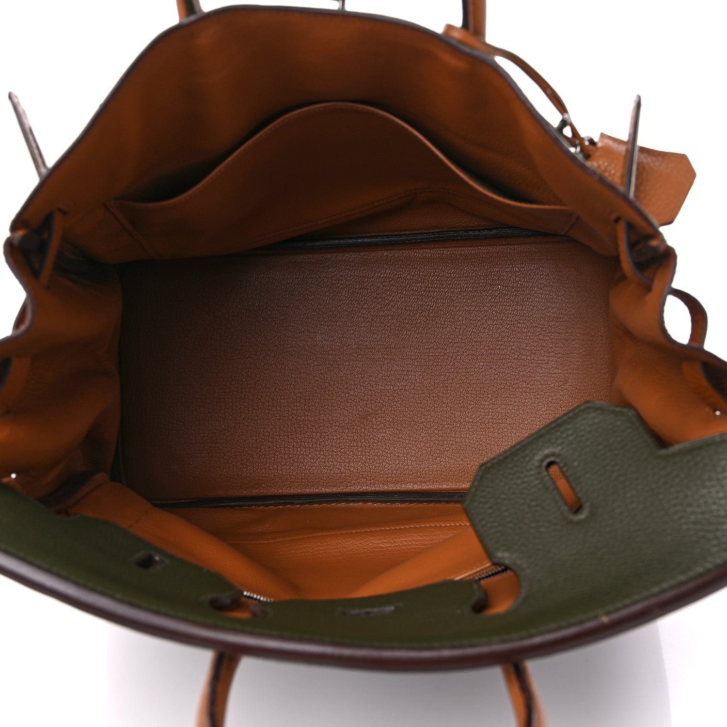 Hermes Fjord Togo Birkin HAC 32 Vert Anis Gold Vert Olive 5 of 16