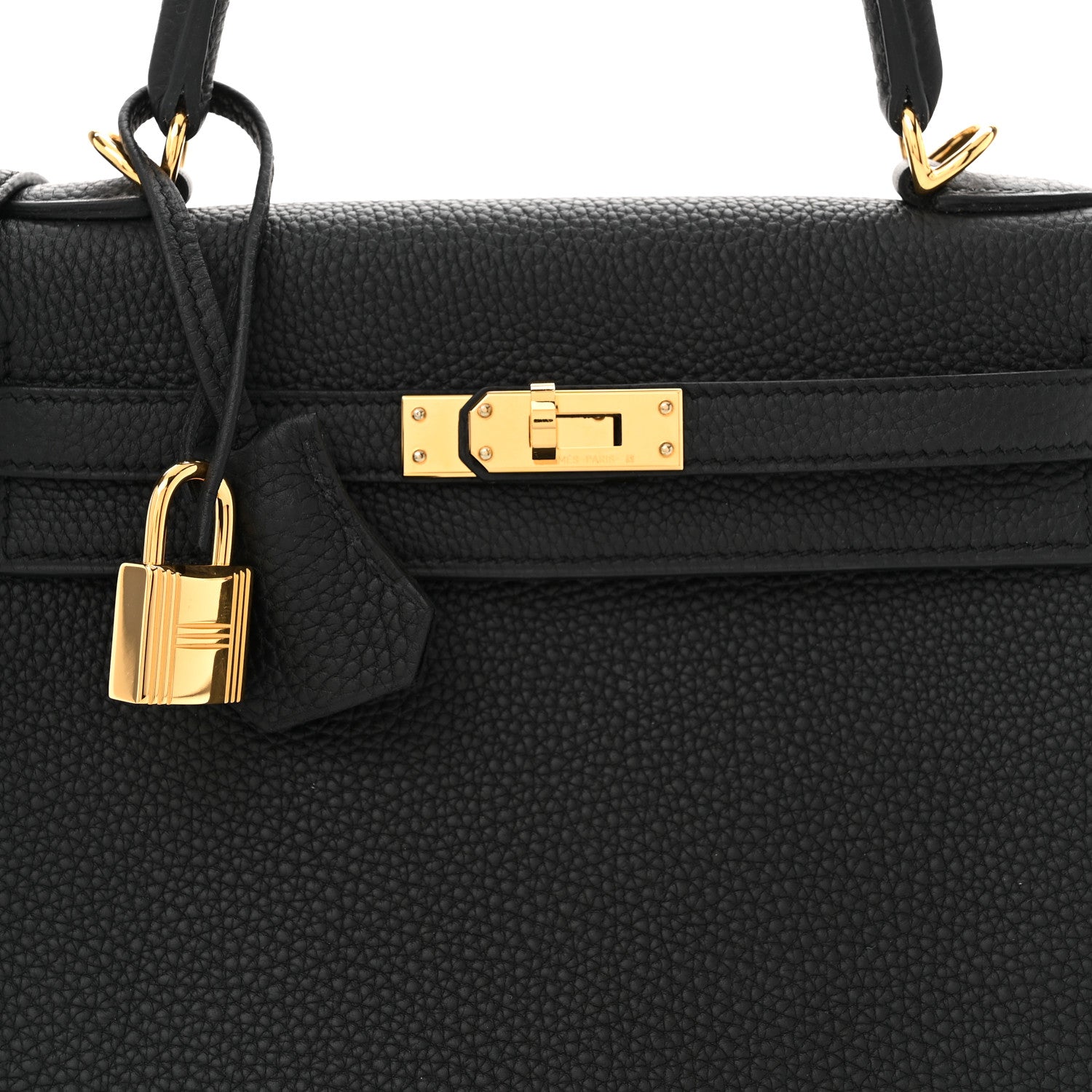 Hermes Togo Kelly Retourne 25 Black 8 of 11