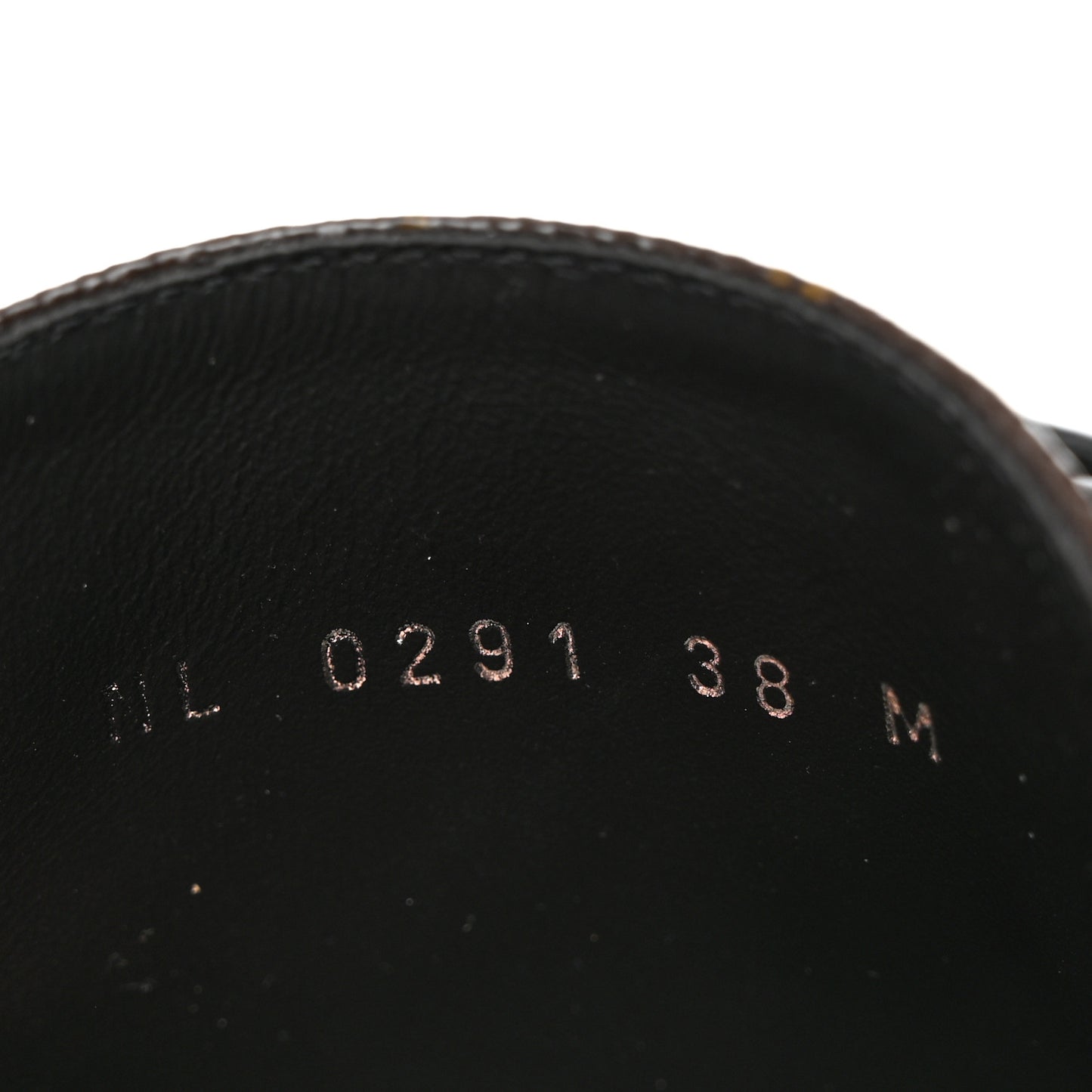 Calfskin Monogram Wonderland Flat Ranger Boots 38 Black