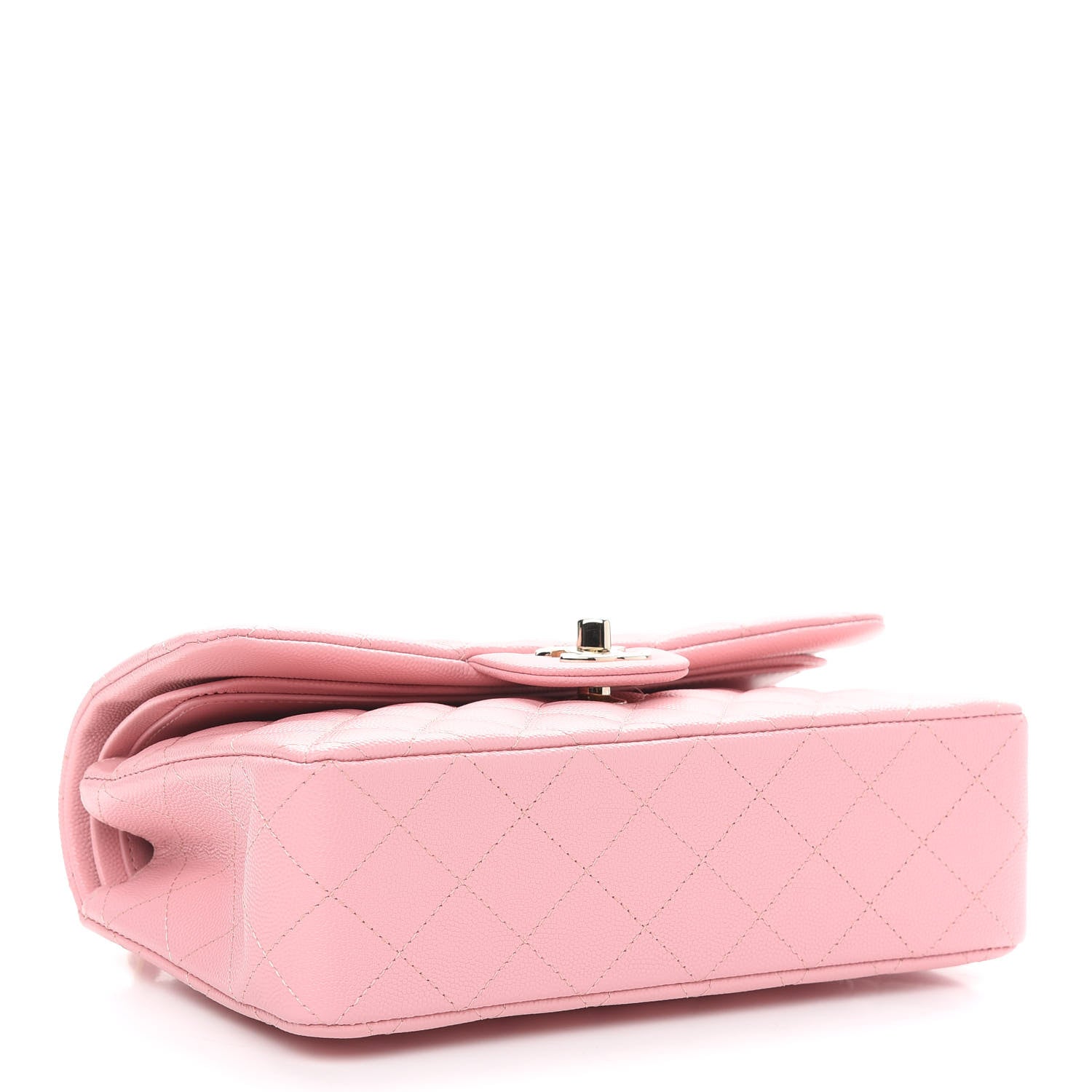 Chanel Caviar Quilted Small Double Flap Pink 4 of 8