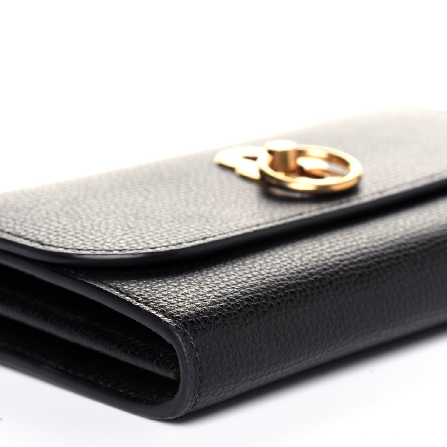 Mulberry Small Classic Grain Medium Amberley Wallet Black 11 of 14