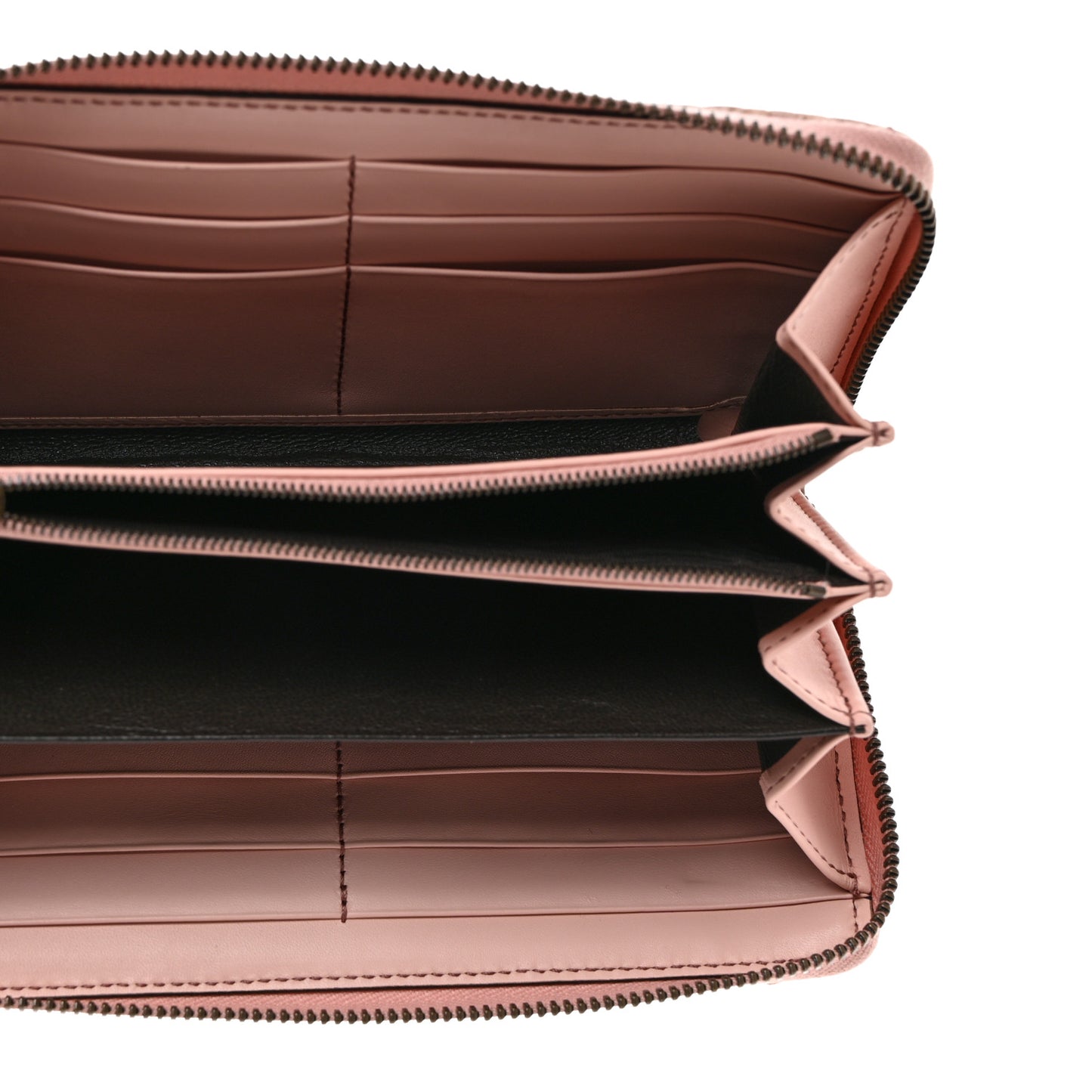 Snakeskin Matelasse GG Marmont Zip Around Wallet