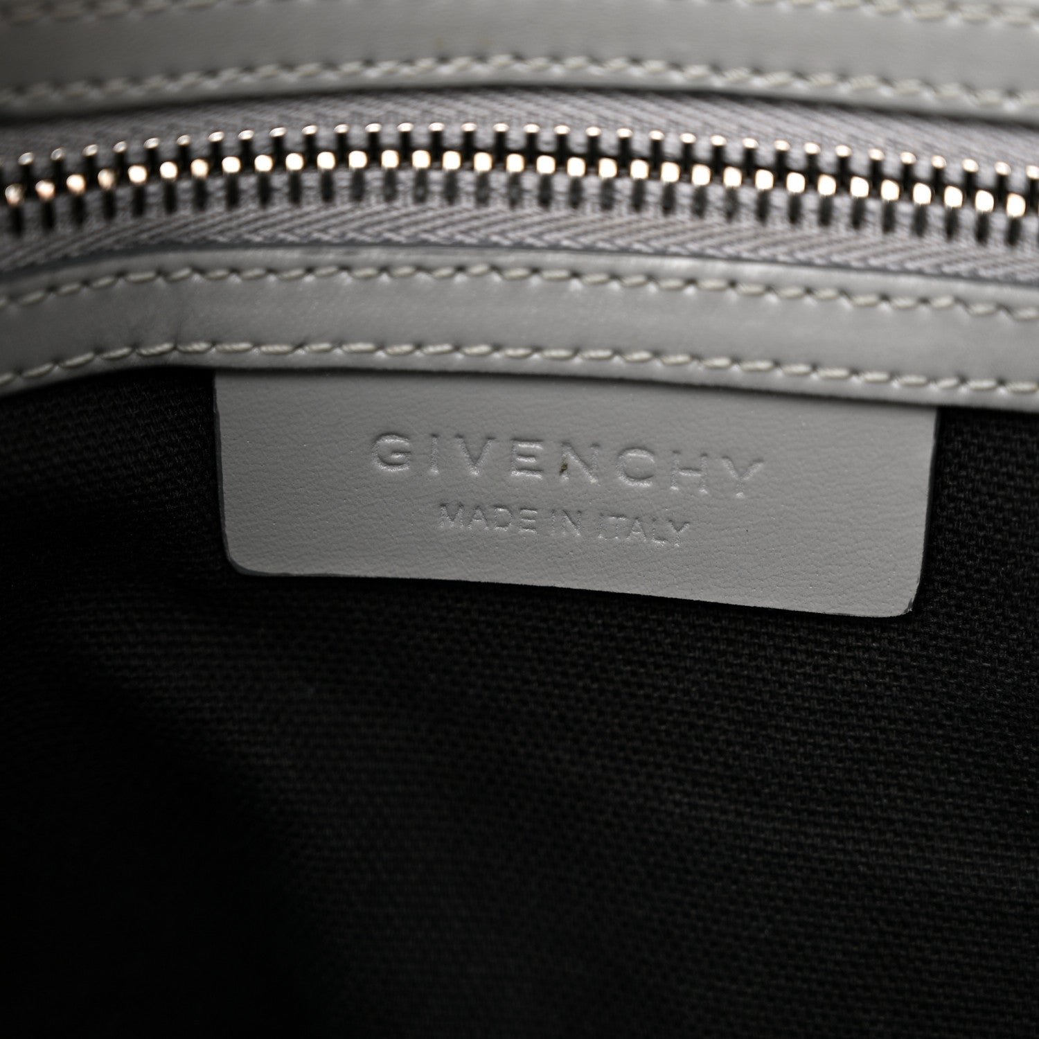 Givenchy Shiny Lord Calfskin Medium Antigona Pearl Grey 6 of 16
