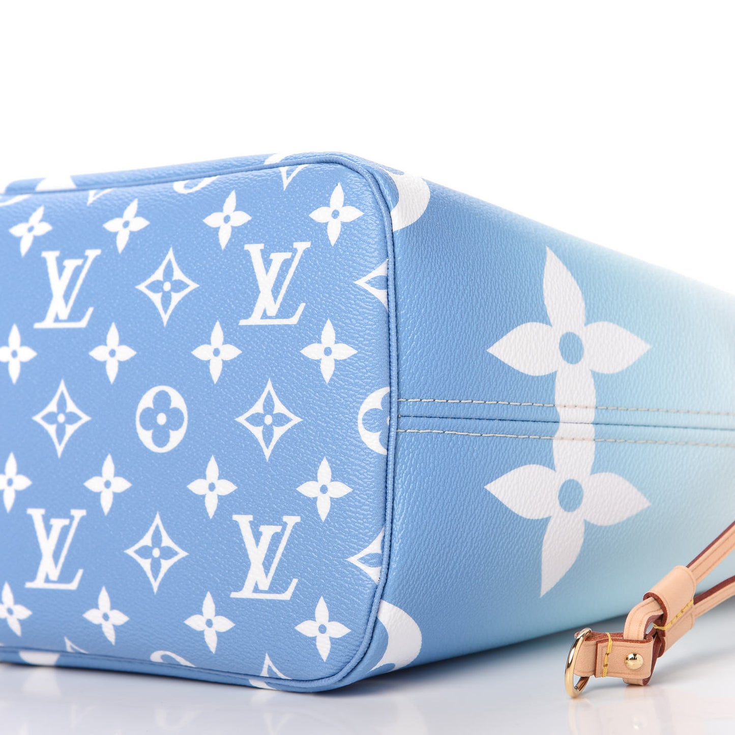 Monogram Giant By The Pool Neverfull MM Blue